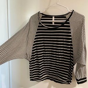 Long sleeve striped shirt
